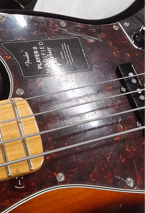 Fender Player II Modified Active Jazz Bass MN 3TS (použité) - Elektrická basgitara