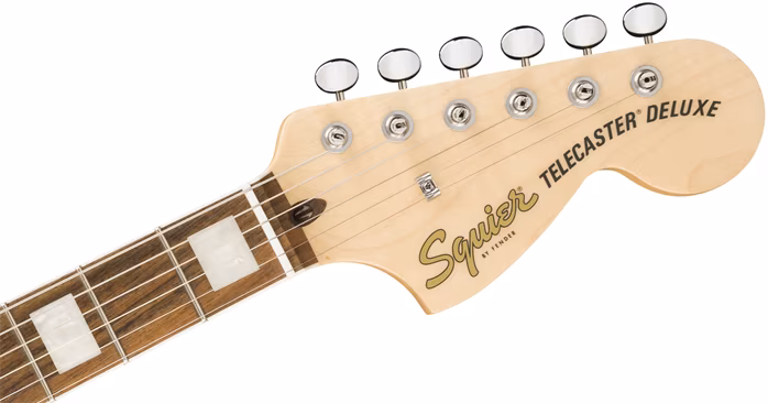 Fender Squier Paranormal Troublemaker Telecaster Deluxe Bigsby LRL BLK - Elektrická gitara