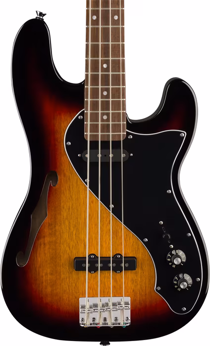 Fender Squier Paranormal Precision Bass Thinline SJ LRL 3TS - Elektrická basgitara