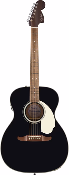 Fender California Deluxe Monterey E BLK - Elektroakustická gitara