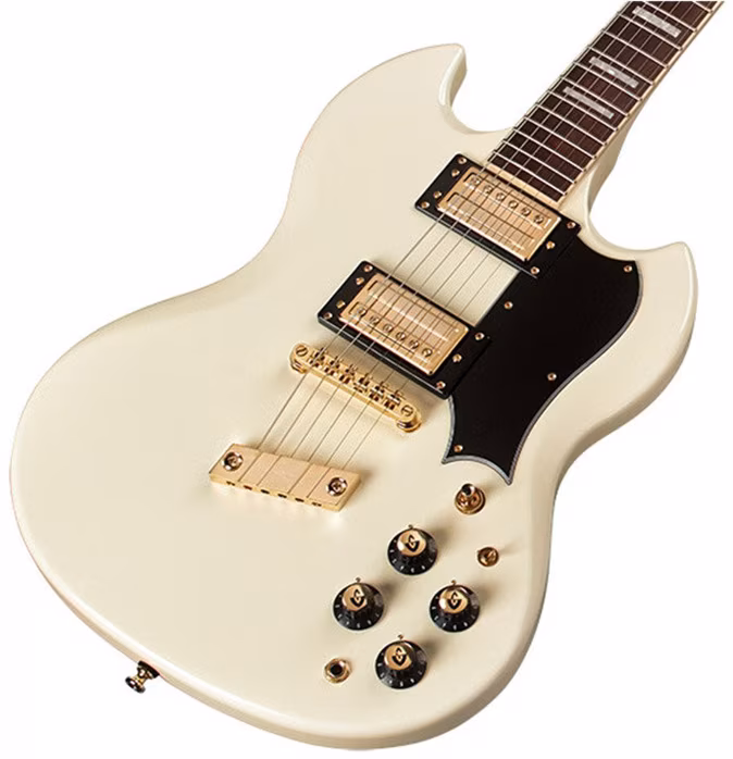 Guild Polara Kim Thayil WHT - Elektrická gitara