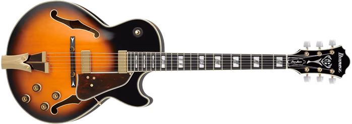 Ibanez GB10 Brown Sunburst - Semiakustická gitara