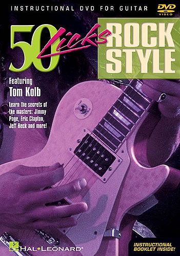 E-shop MS 50 Licks Rock Styles Guitar DVD (Tom Kolb)