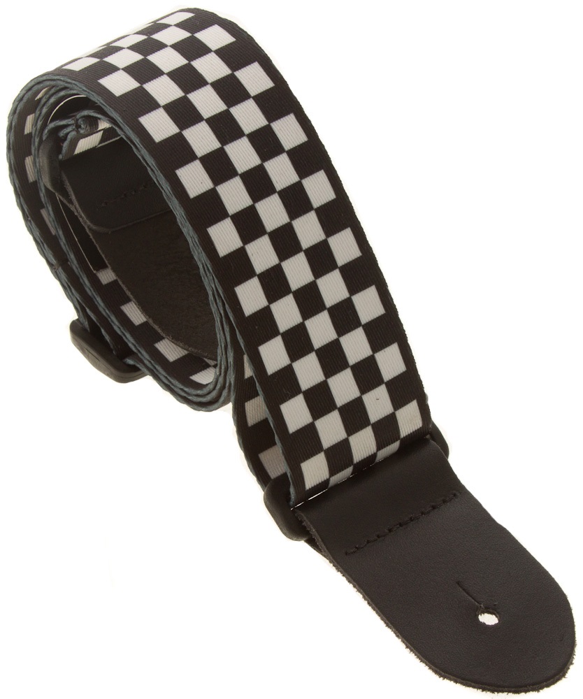 E-shop Perri's Leathers 591 White-Black Checkers