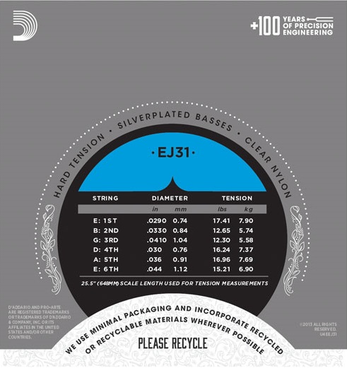 D'Addario EJ31 – Obrázok 3