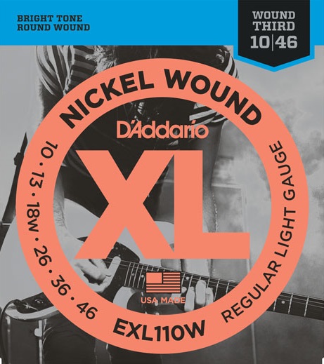 E-shop D'Addario EXL110W