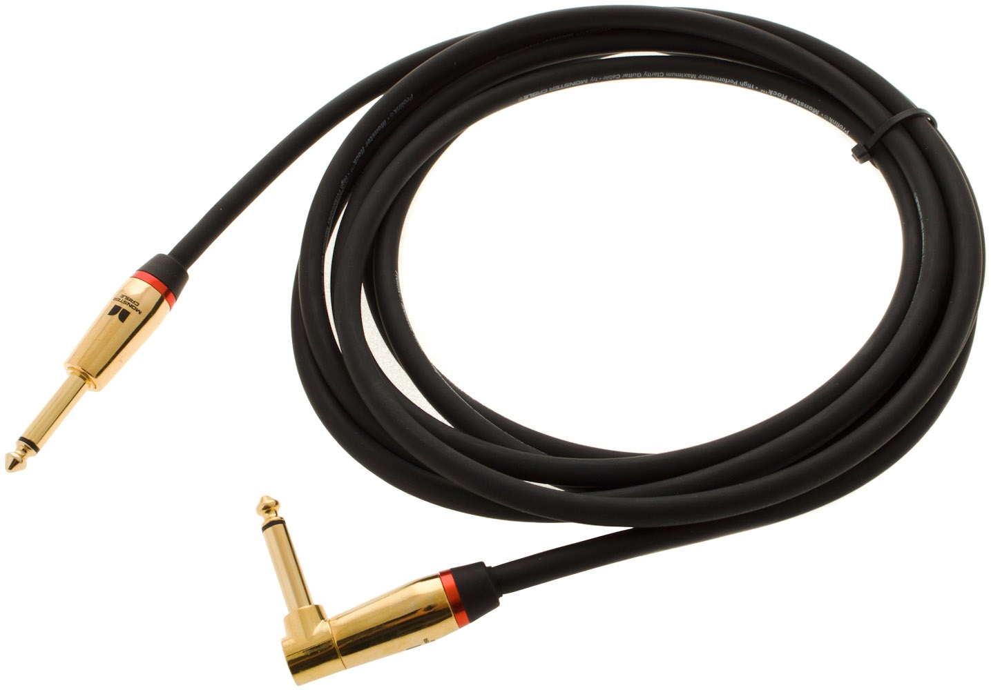 E-shop Monster Rock 12' Instrument Cable Angled