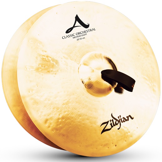 E-shop Zildjian 20" Classic Orchestral Selection Medium Light Pair