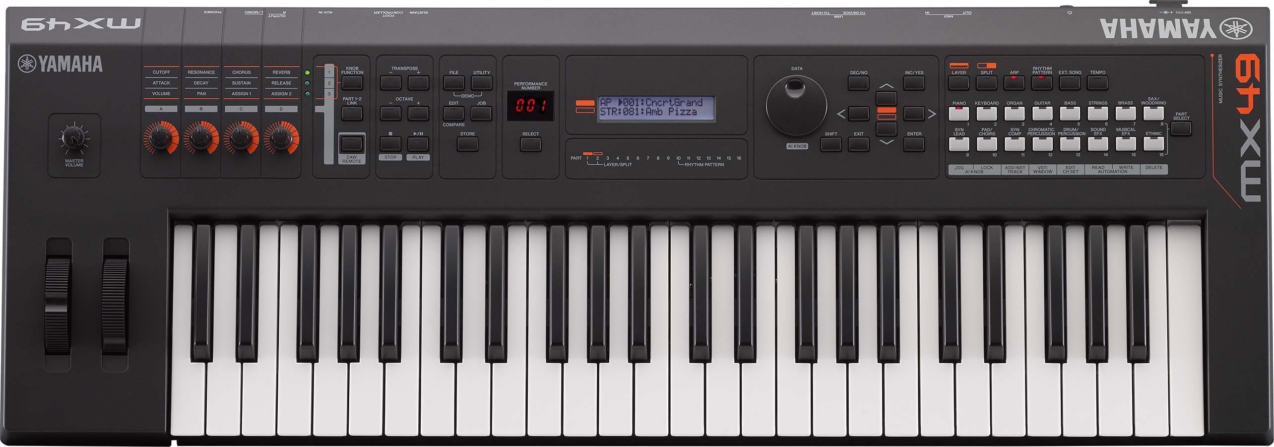 E-shop Yamaha MX 49 V2 BK