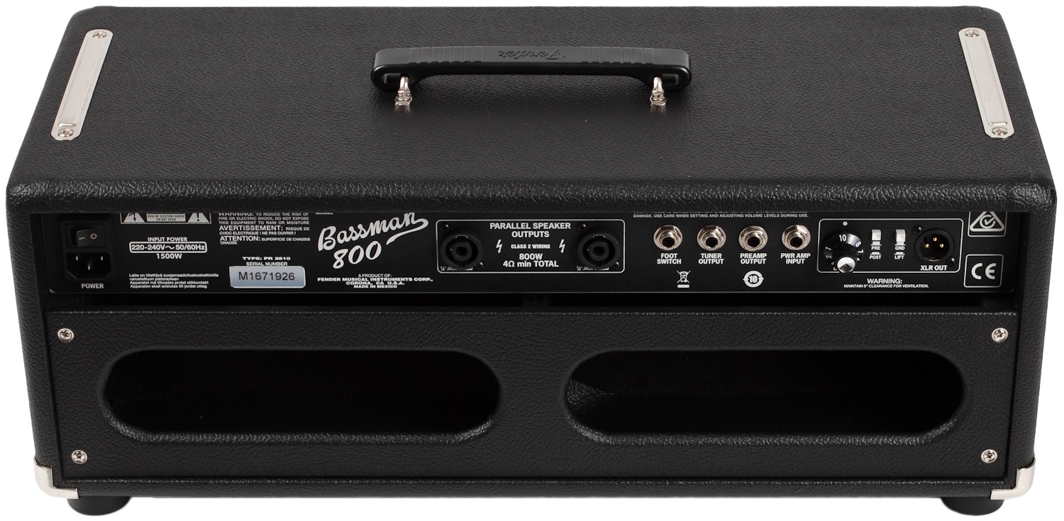 Fender Bassman 800 HD 230V EU
