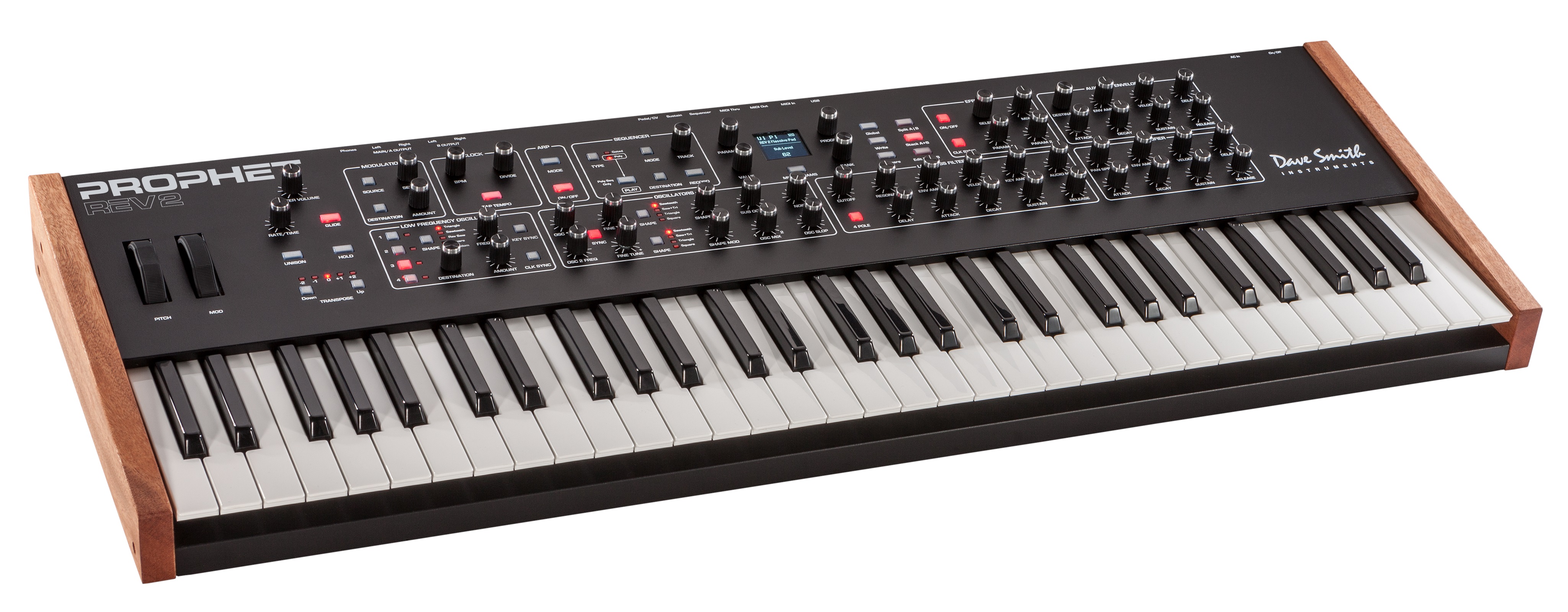 Sequential Prophet REV2-16 keyboard
