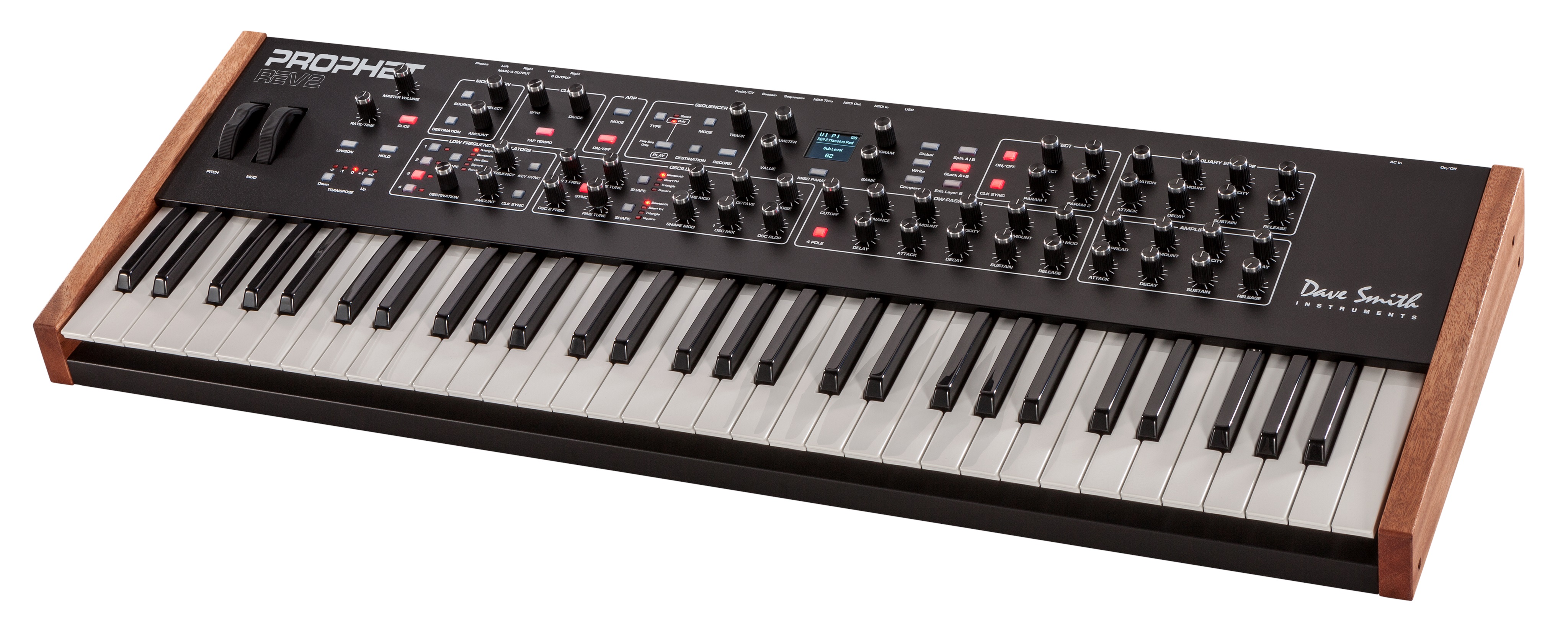 Sequential Prophet REV2-16 keyboard