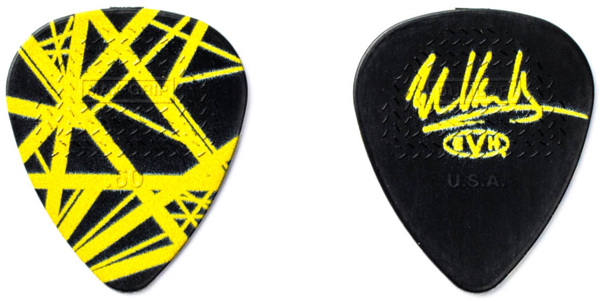Dunlop EVH Max Grip 0.60 Pick Tin VH II