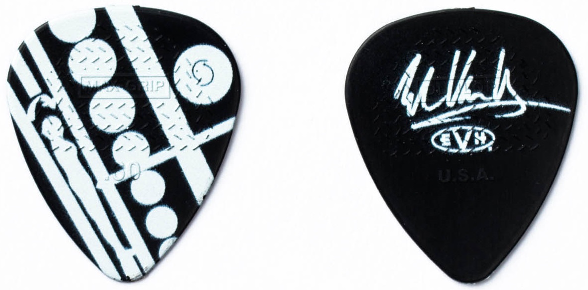 Dunlop EVH Max Grip 0.60 Pick Tin Circles