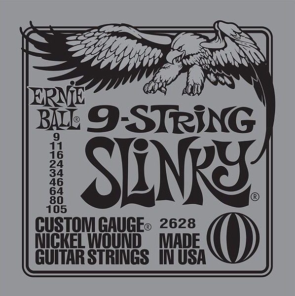 E-shop Ernie Ball 2628 Nickel Wound 9-String Slinky