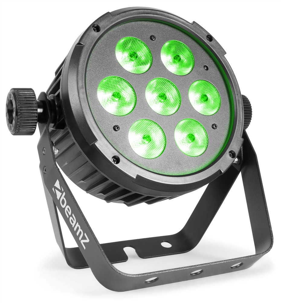 BeamZ BT270 LED Flat Par 7x6W 4in1 RGBW