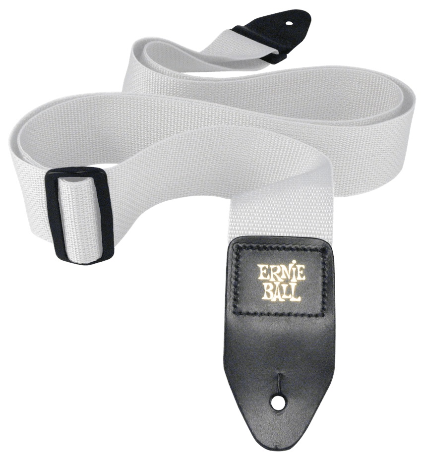 E-shop Ernie Ball Polypro Strap White