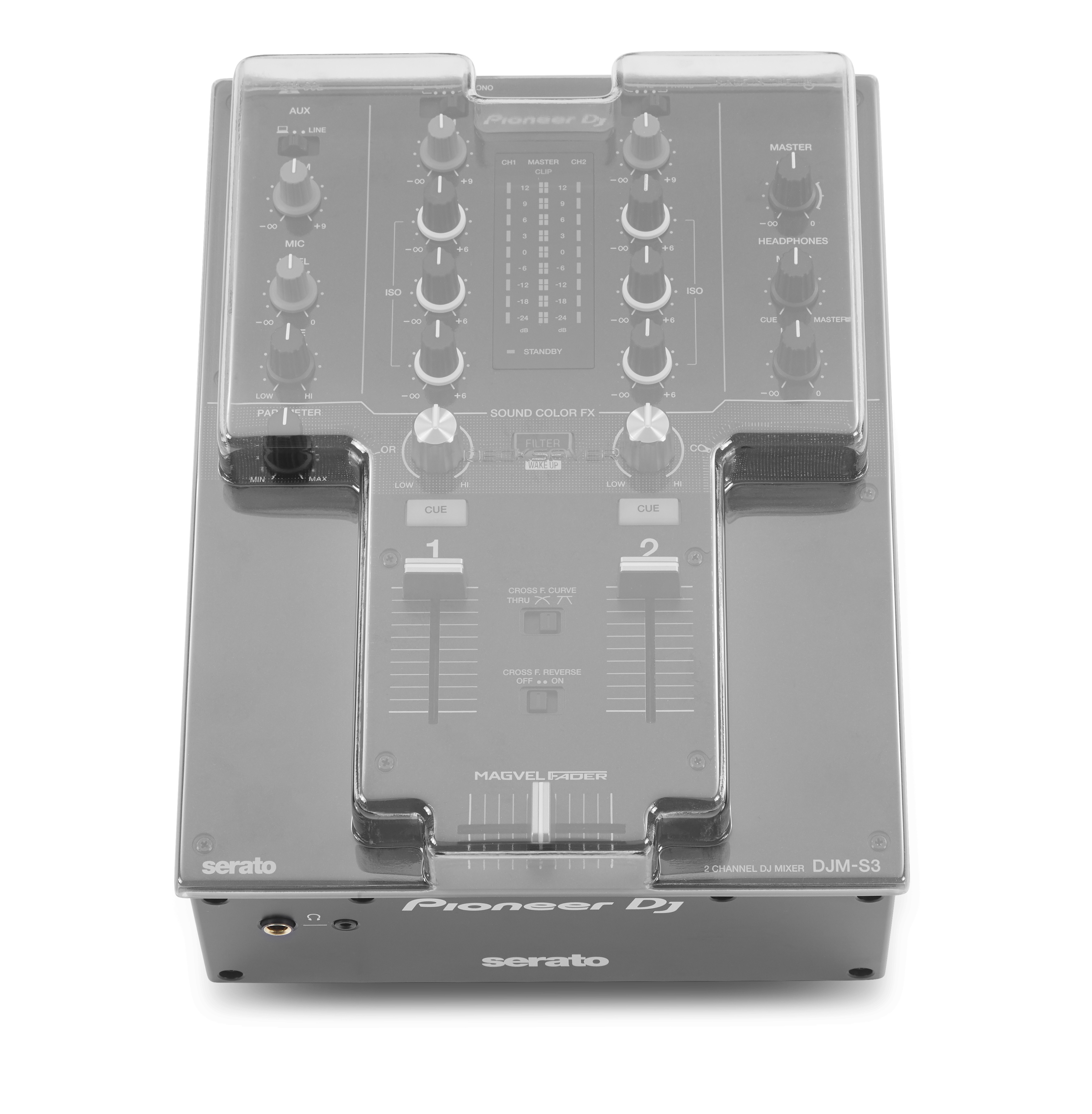 Decksaver Pioneer DJM-S3 Cover – Obrázok 5