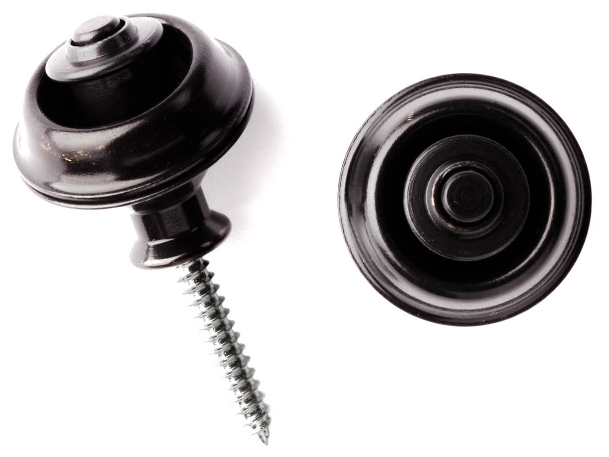 Dunlop Straplok Dual Design Black