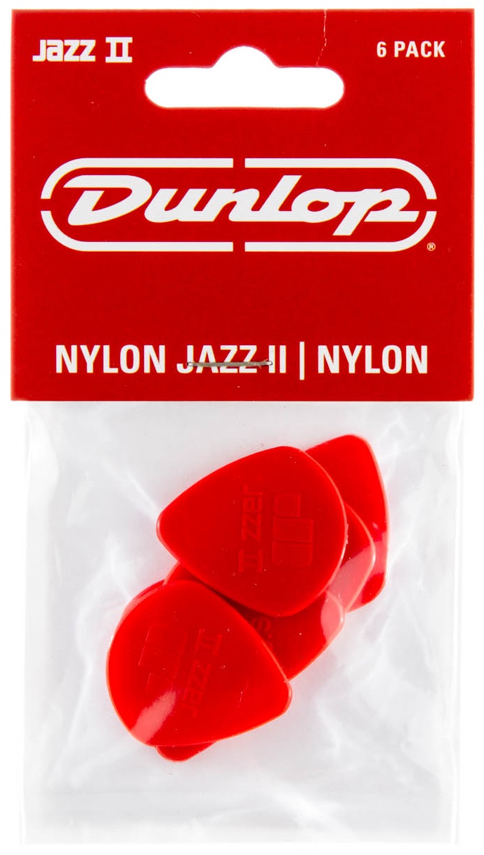 Dunlop Jazz II Red Nylon