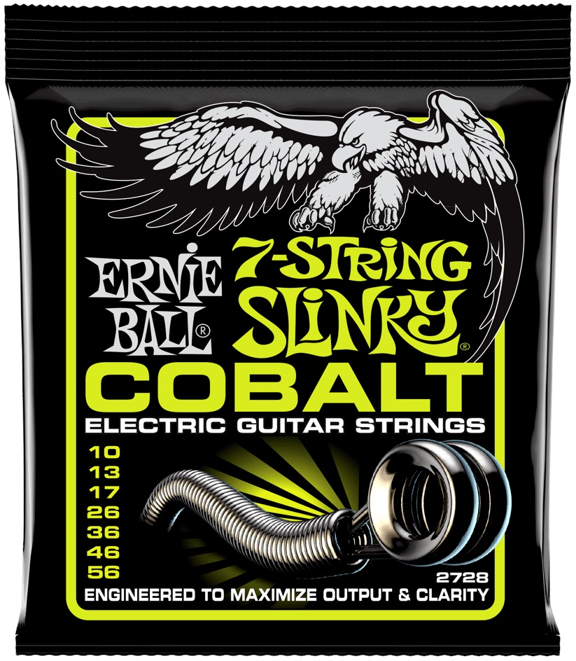 E-shop Ernie Ball 2728 Cobalt 7-String Regular Slinky