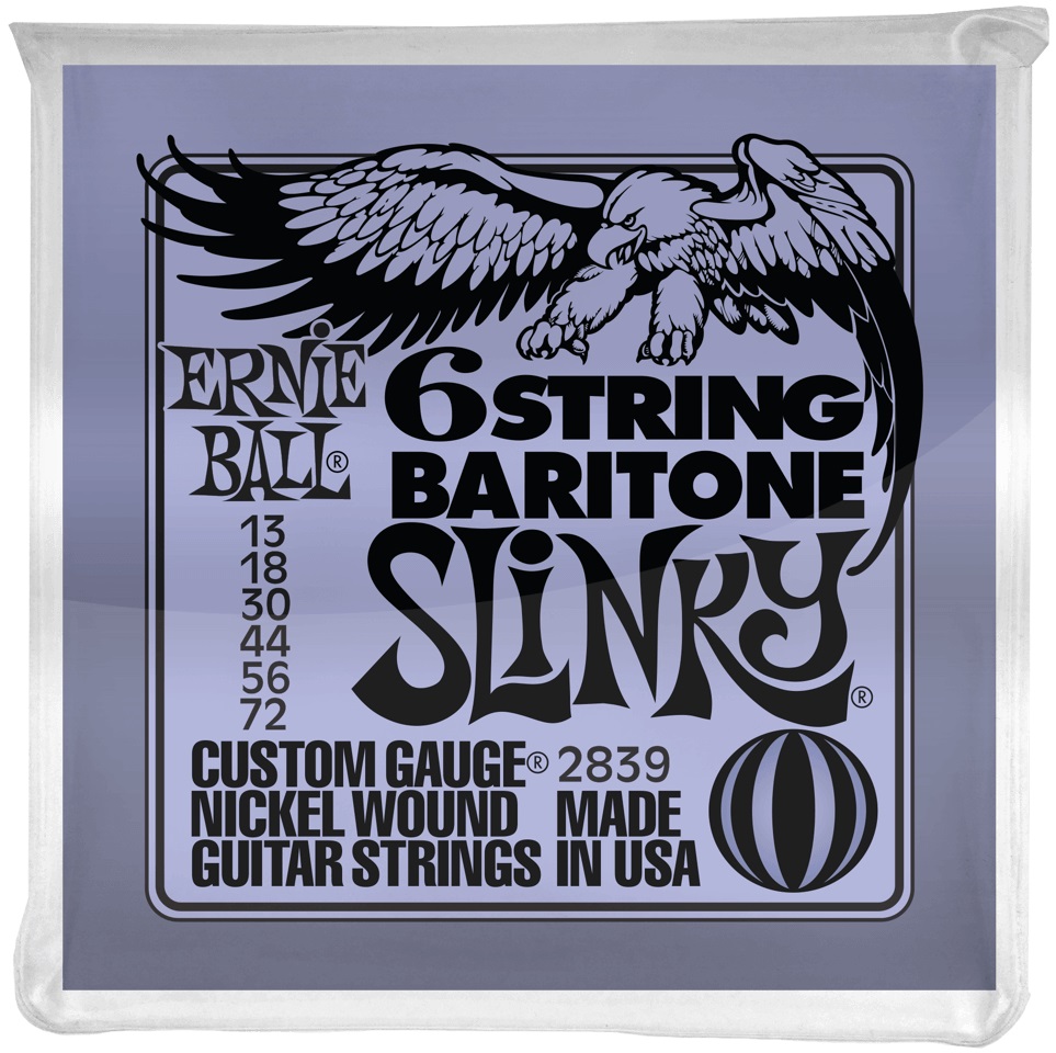 E-shop Ernie Ball 2839 Nickel Wound 6-String Baritone Slinky
