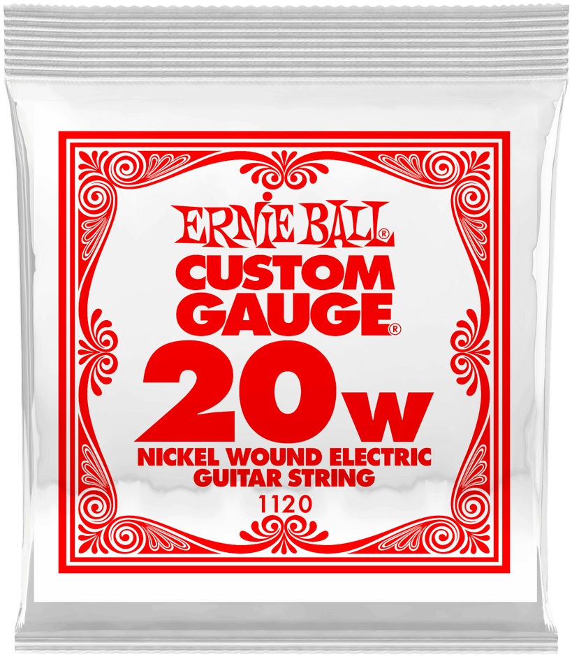 Ernie Ball 1132 Nickel Wound Single .020