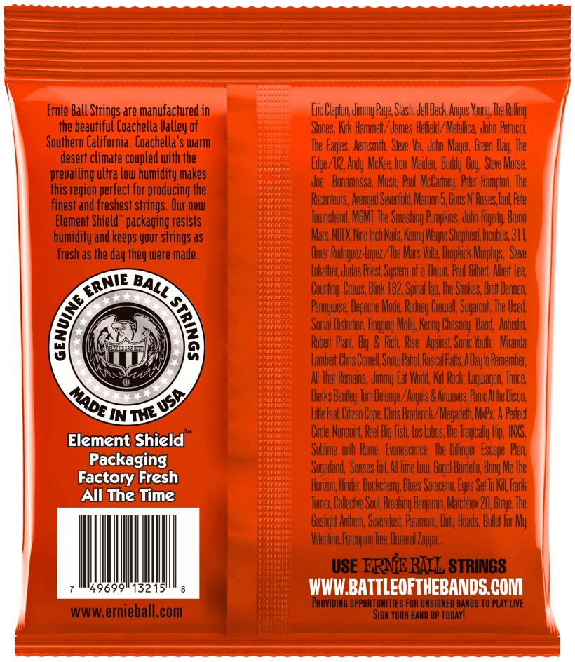 Ernie Ball 3215 Nickel Wound Skinny Top Heavy Bottom 3 Pack