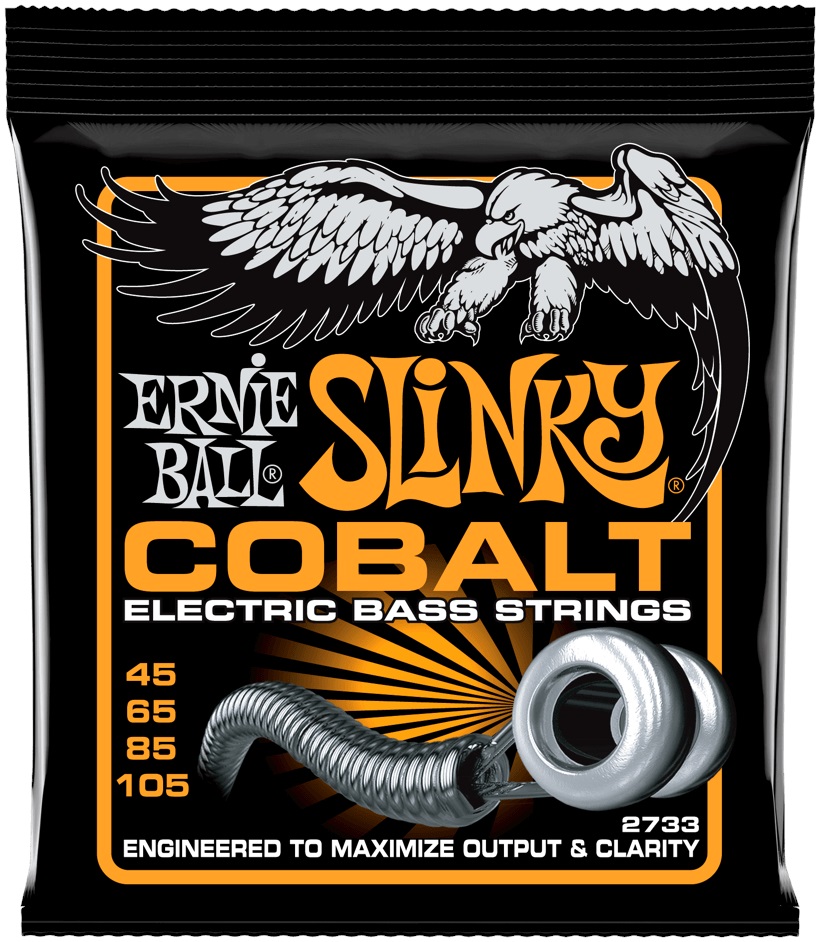 E-shop Ernie Ball 2733 Hybrid Slinky Cobalt Electric Bass 45-105
