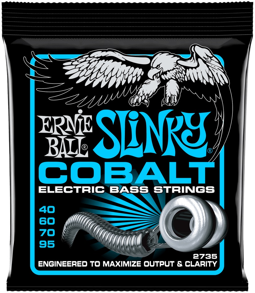 E-shop Ernie Ball 2735 Extra Slinky Cobalt Electric Bass 40-95