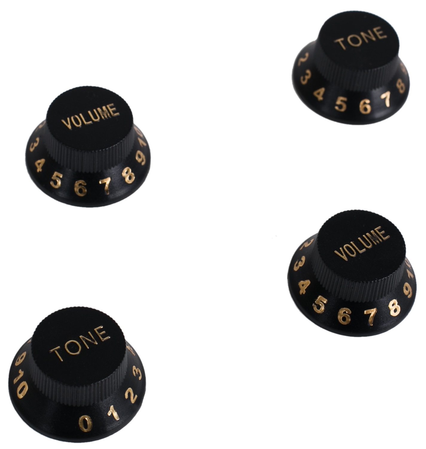 Perri's Leathers Guitar Knob Magnets Black