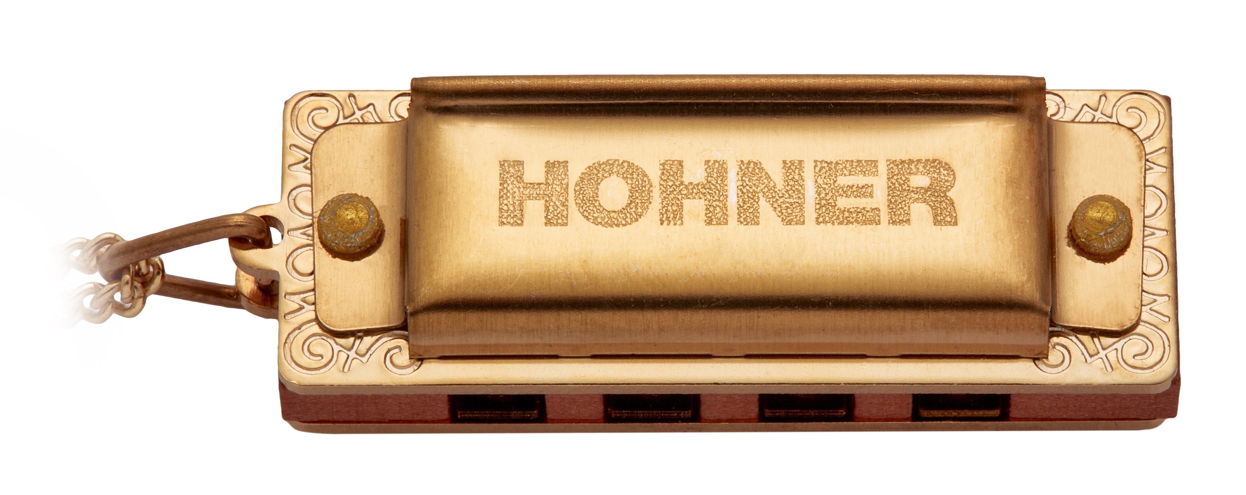 Hohner Little Lady, gold plated with necklace