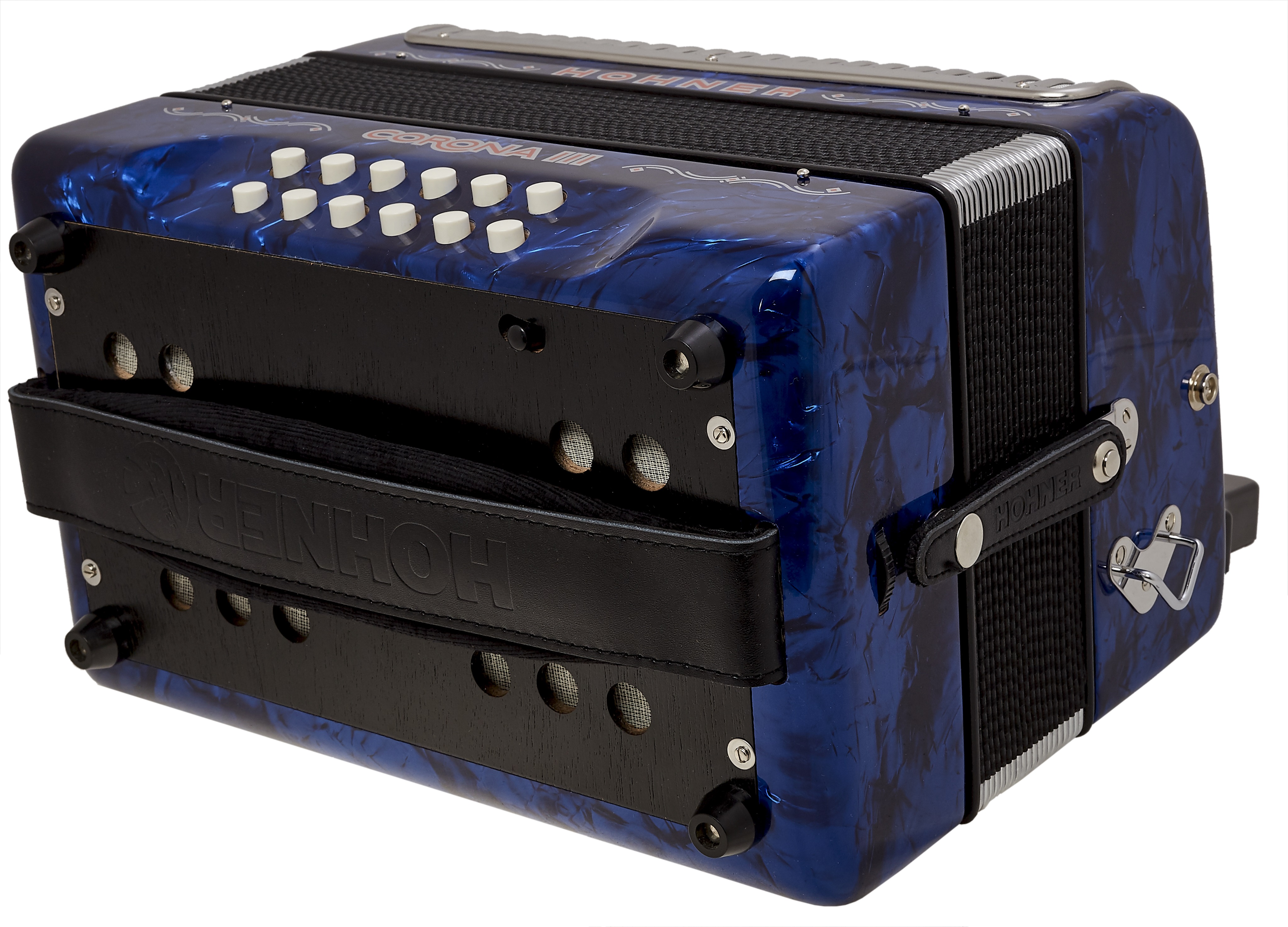 Hohner Corona III BbEbAb, dark blue