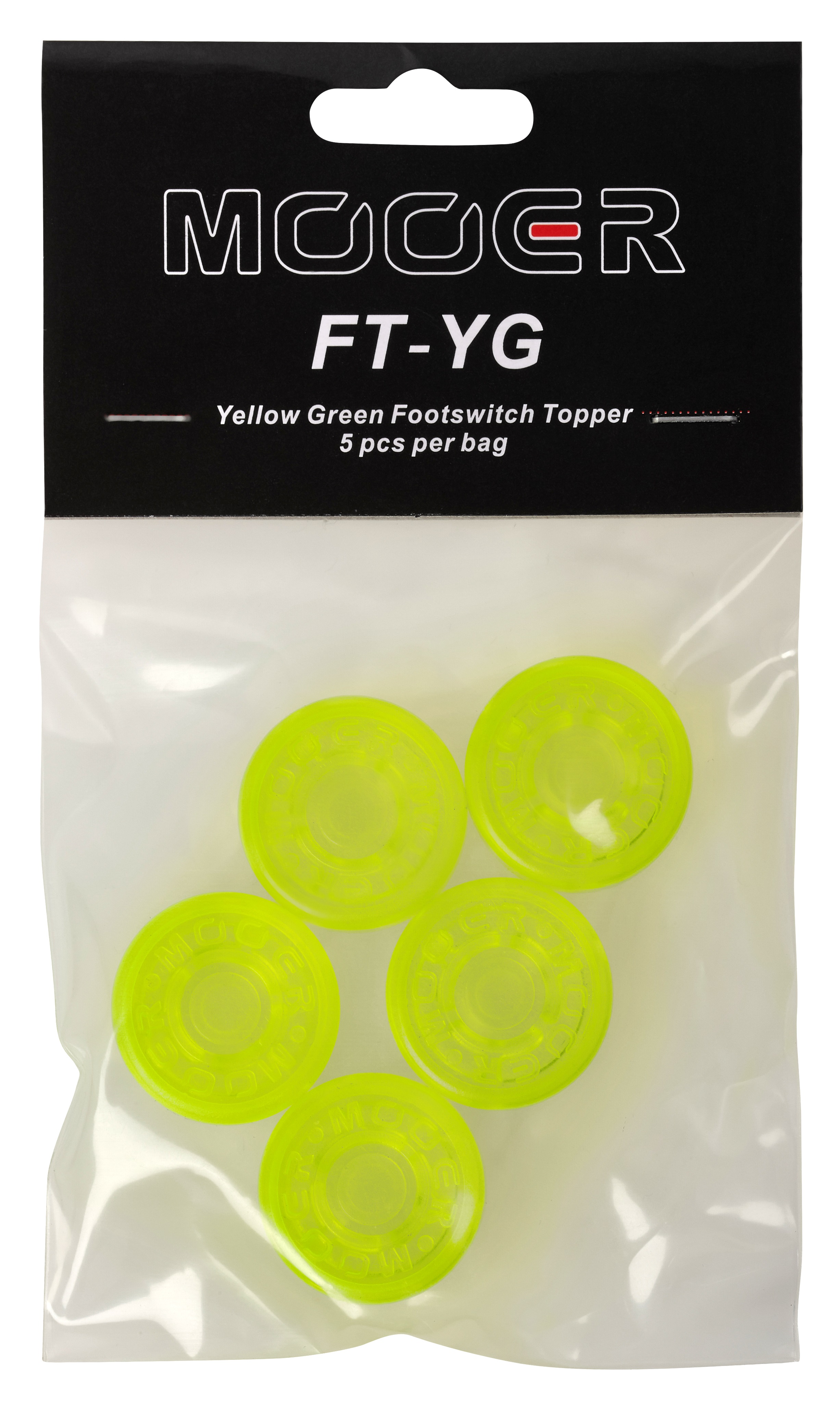 Mooer Candy Footswitch Topper Yellow/Green