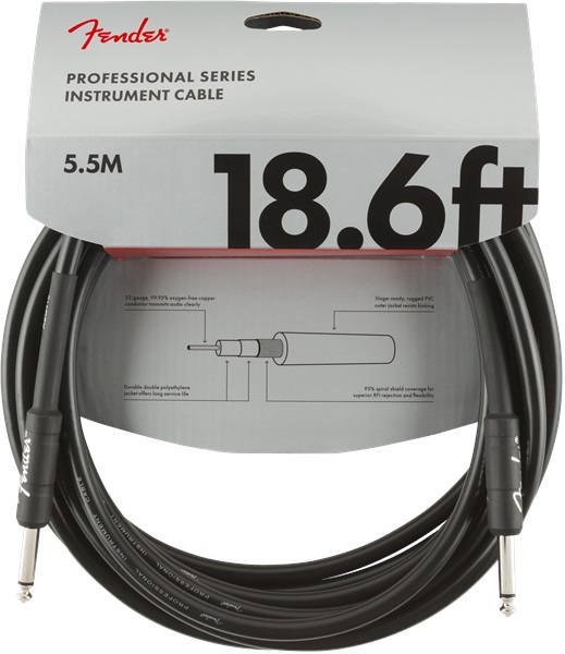 E-shop Fender Professional Series 18.6' Instrument Cable