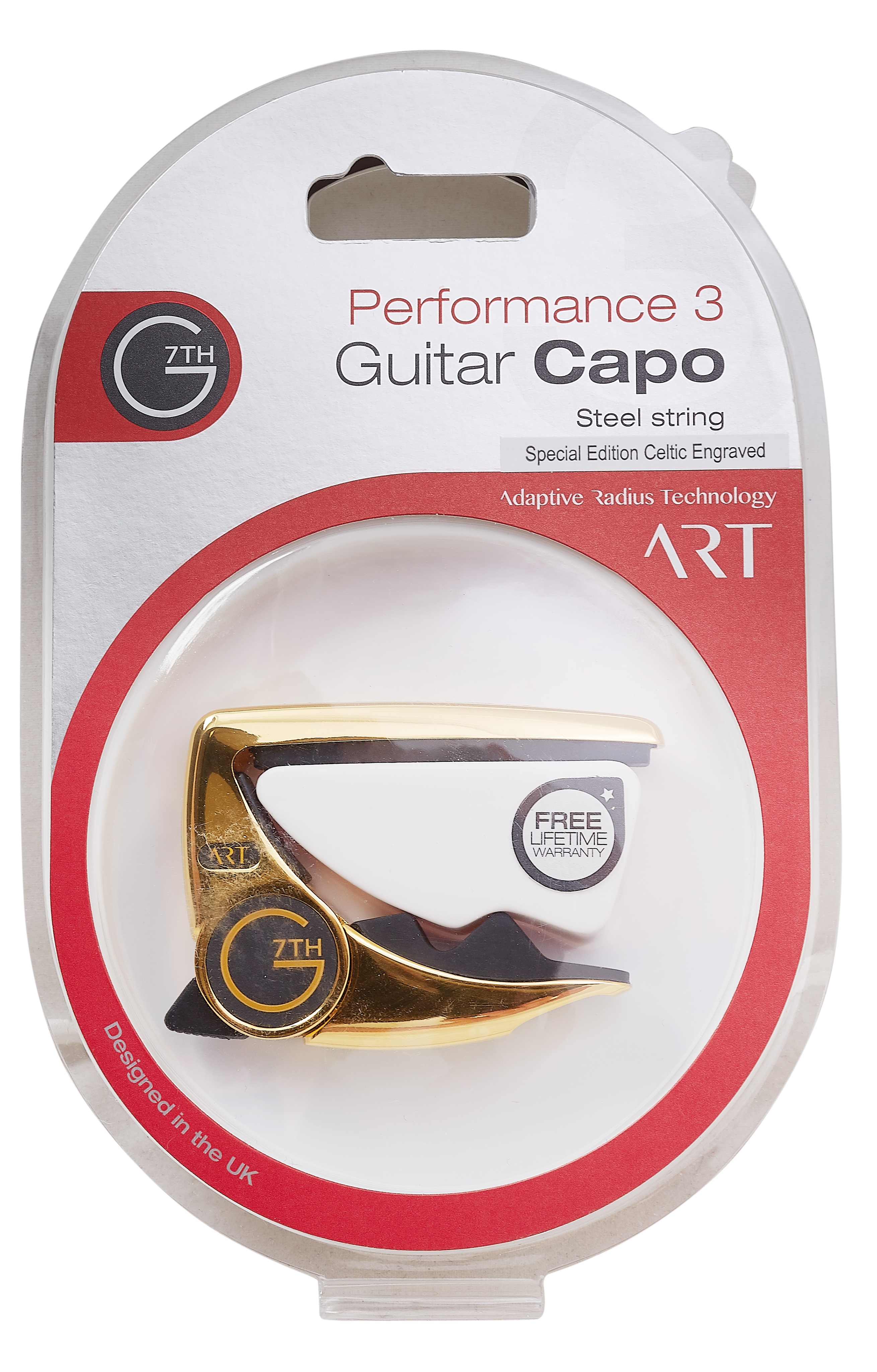 G7th Performance 3 6-String Celtic Gold