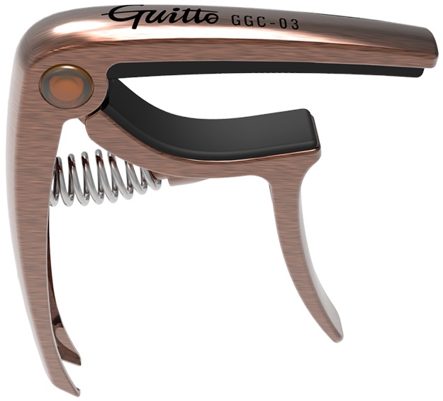 E-shop Guitto GGC-03 Metal Capo Bronze