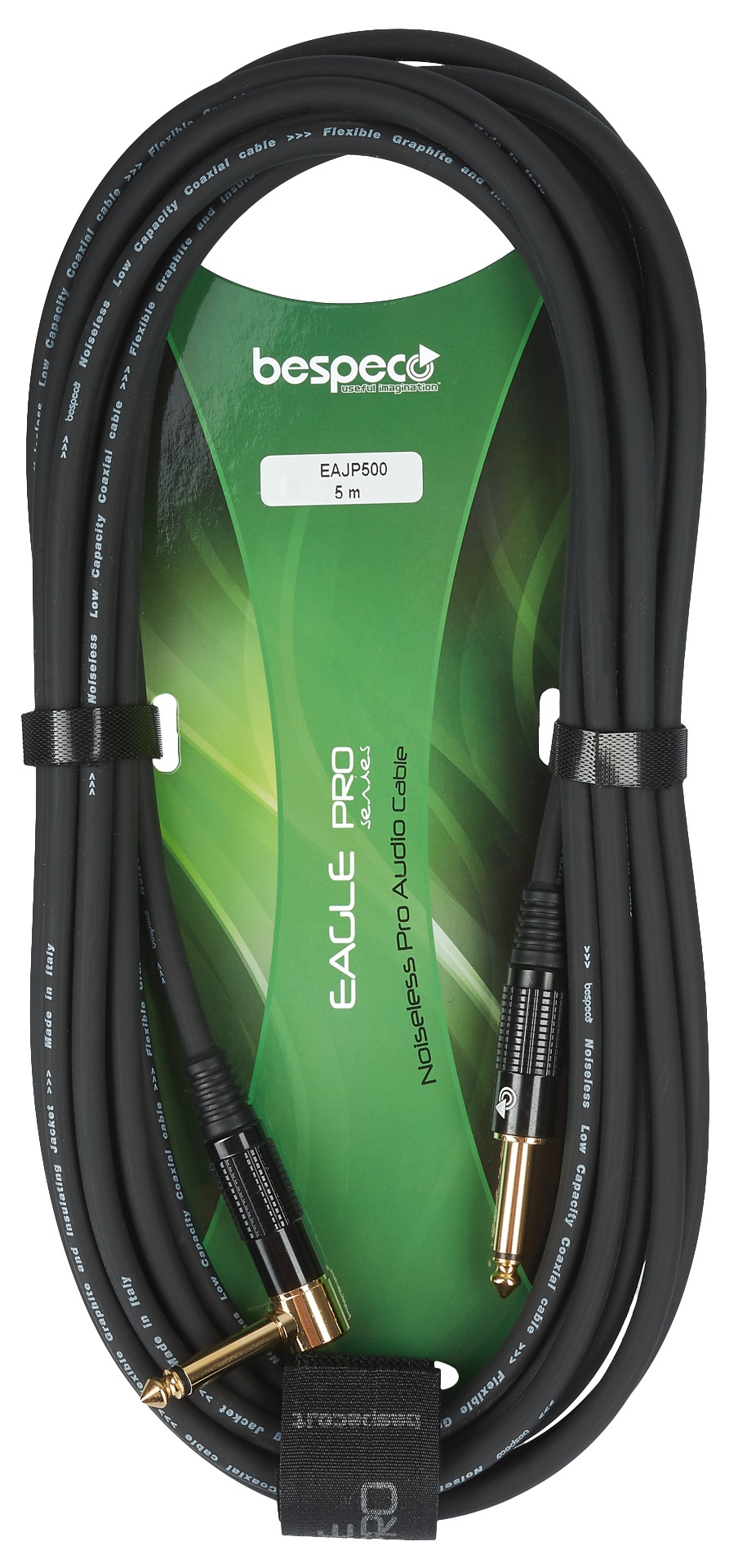 E-shop Bespeco Eagle Pro Instrument Cable Angled 5 m