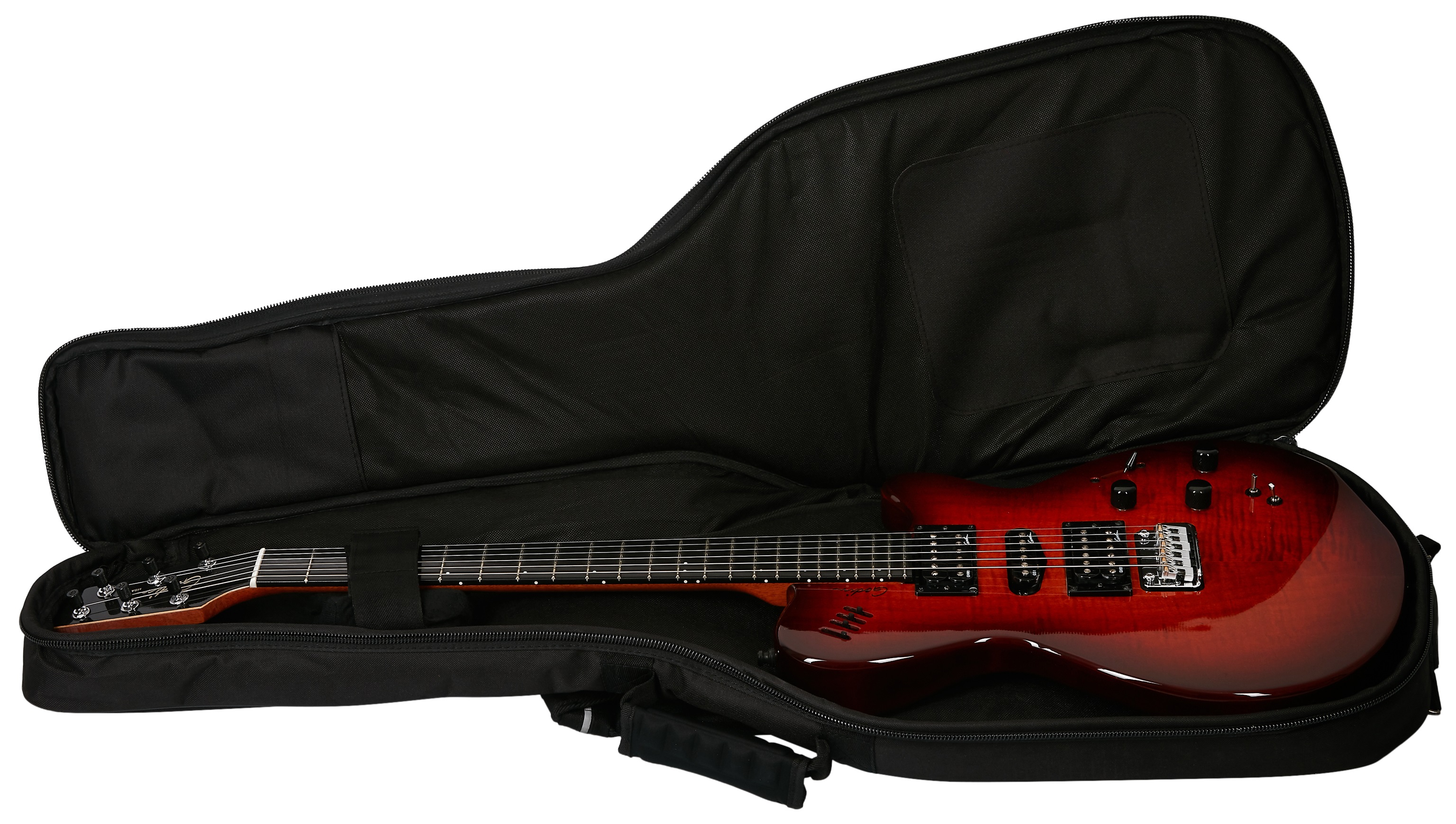 Godin xtSA Light Burst Flame