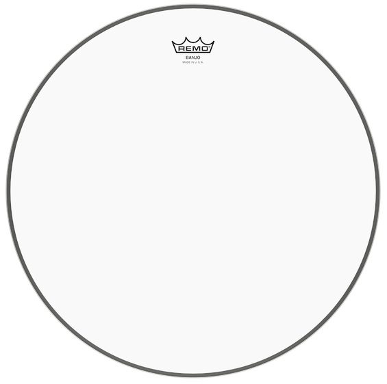 Remo Banjo Head - 11" Clear Medium Collar