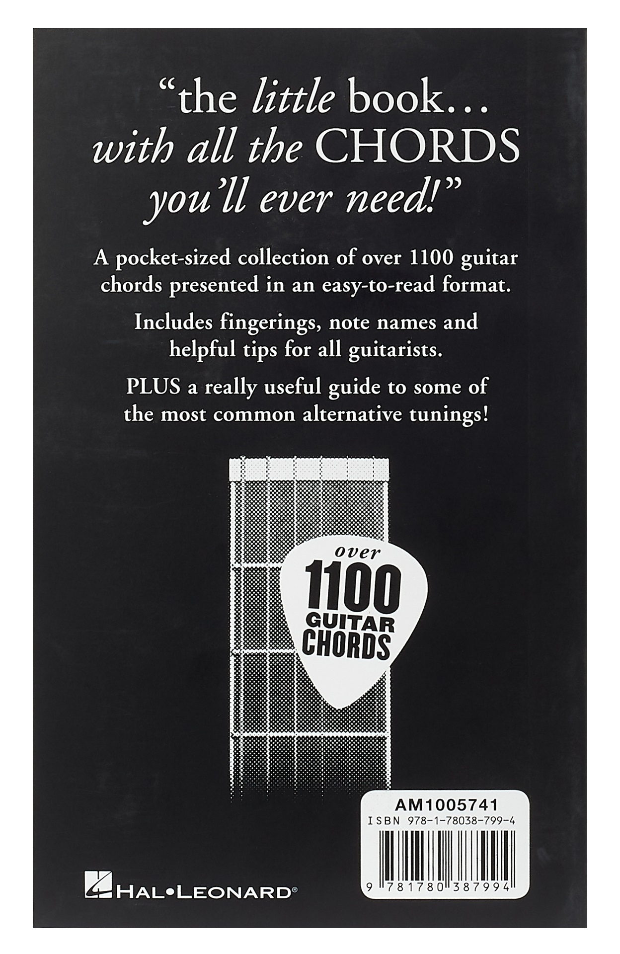 MS The Little Black Book Of Chords