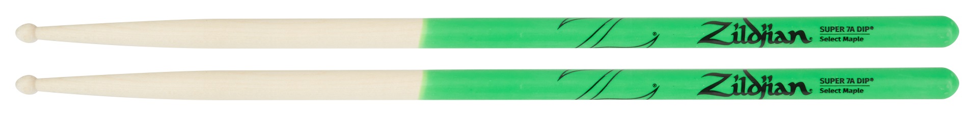 Zildjian Super 7A Maple Green Dip