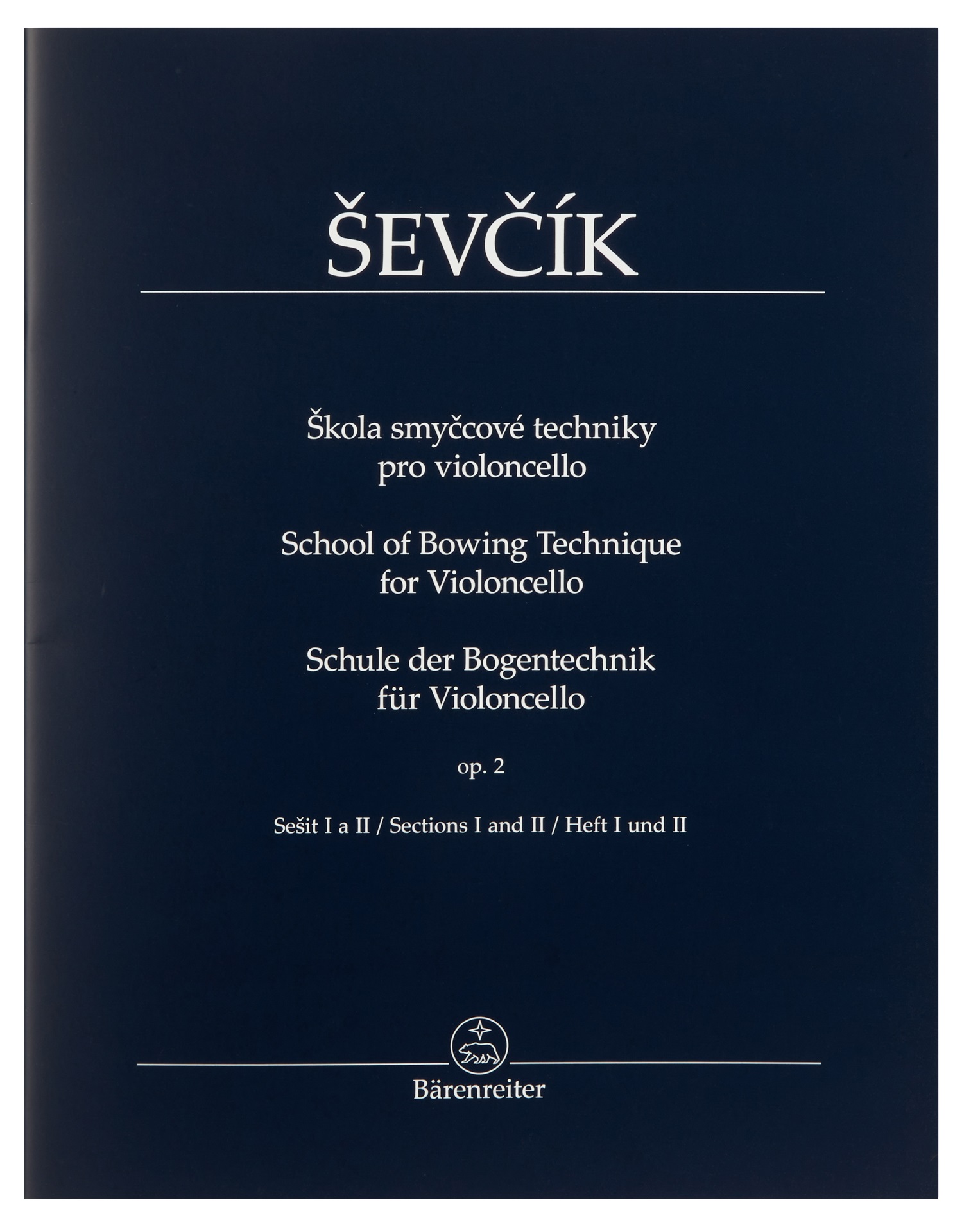 E-shop MS Škola smyčcové techniky pro violoncello op. 2, sešit I a II - Otaka