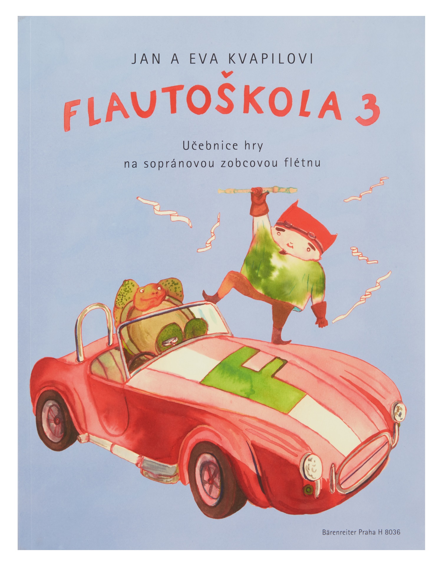 KN Flautoškola 3 - Učebnice hry na sopránovou zobcovou flétnu