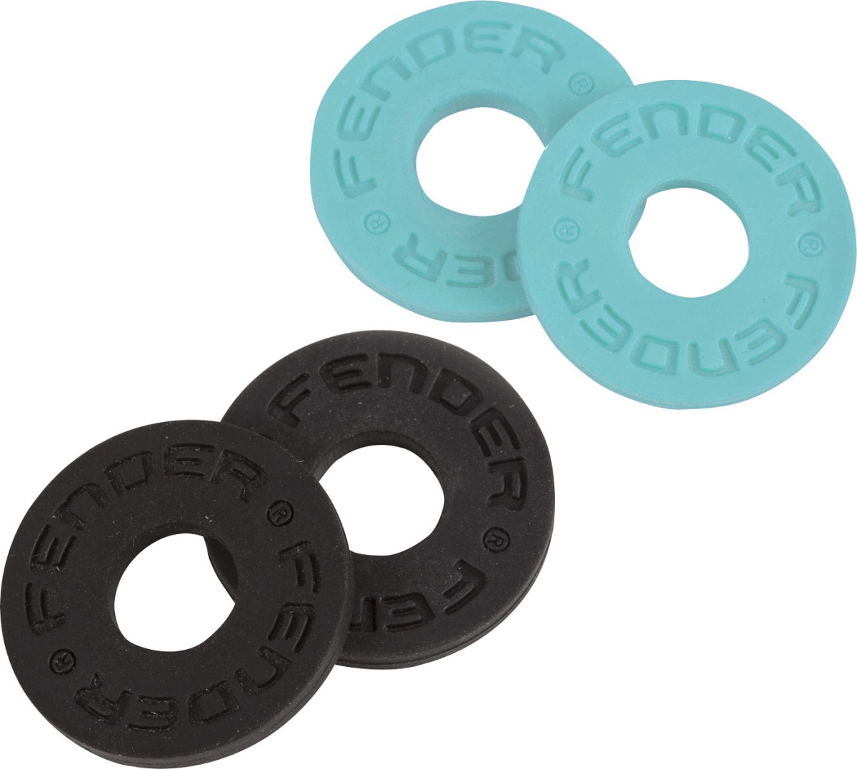 E-shop Fender Strap Blocks Black & Daphne Blue