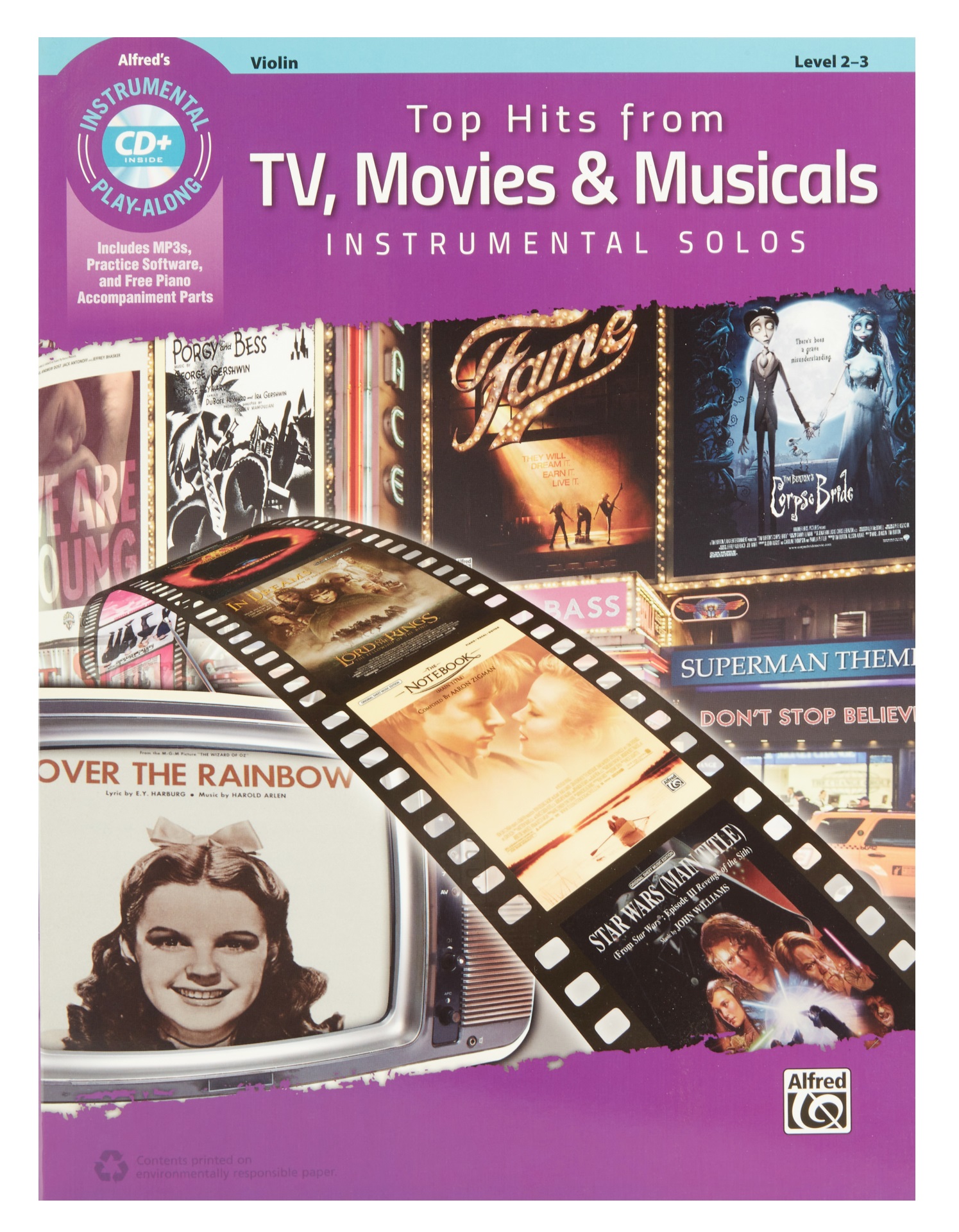 E-shop MS Alfred's Instrumental Play-Along: Top Hits From TV, Movies & Musica