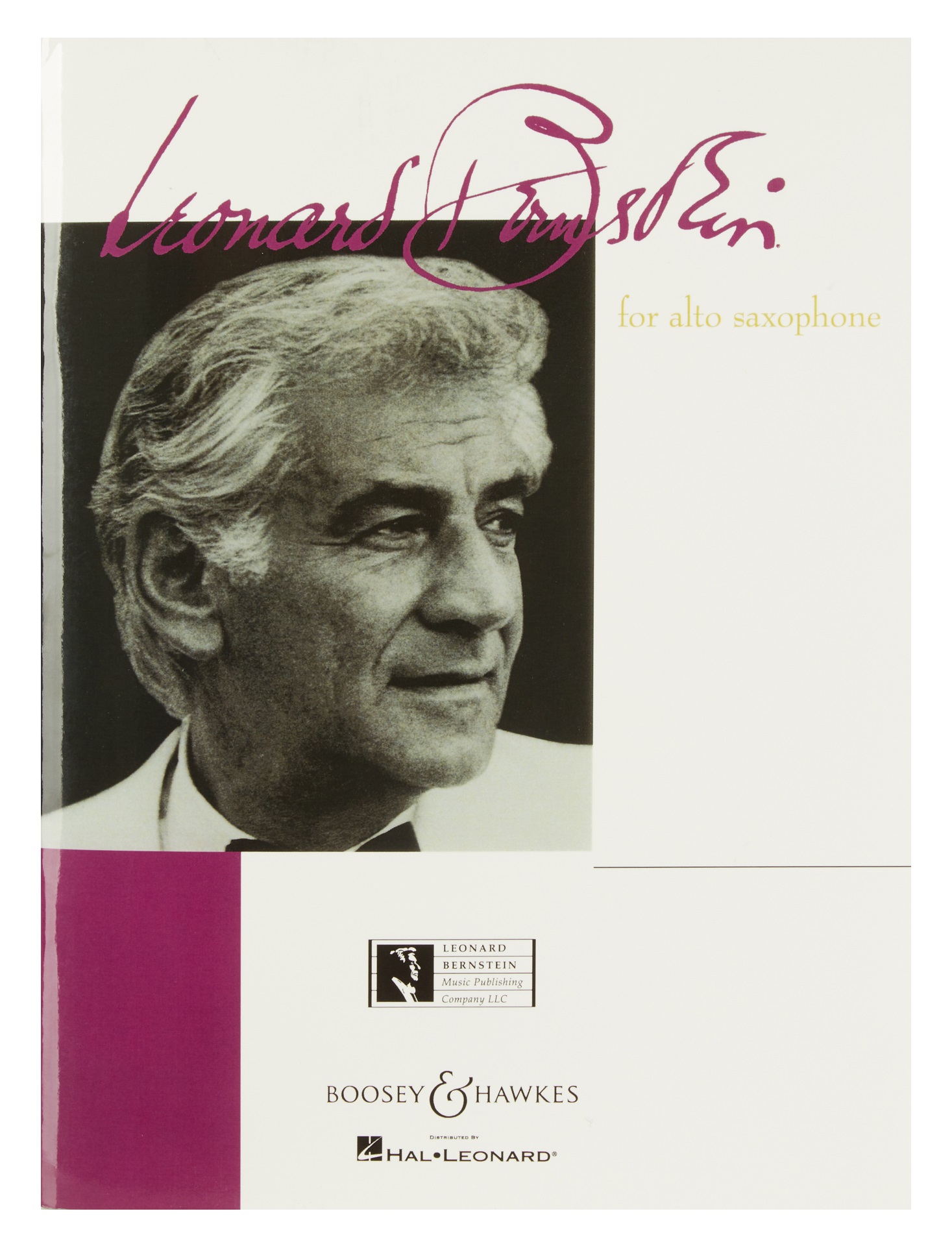 MS Leonard Bernstein for alto saxophone