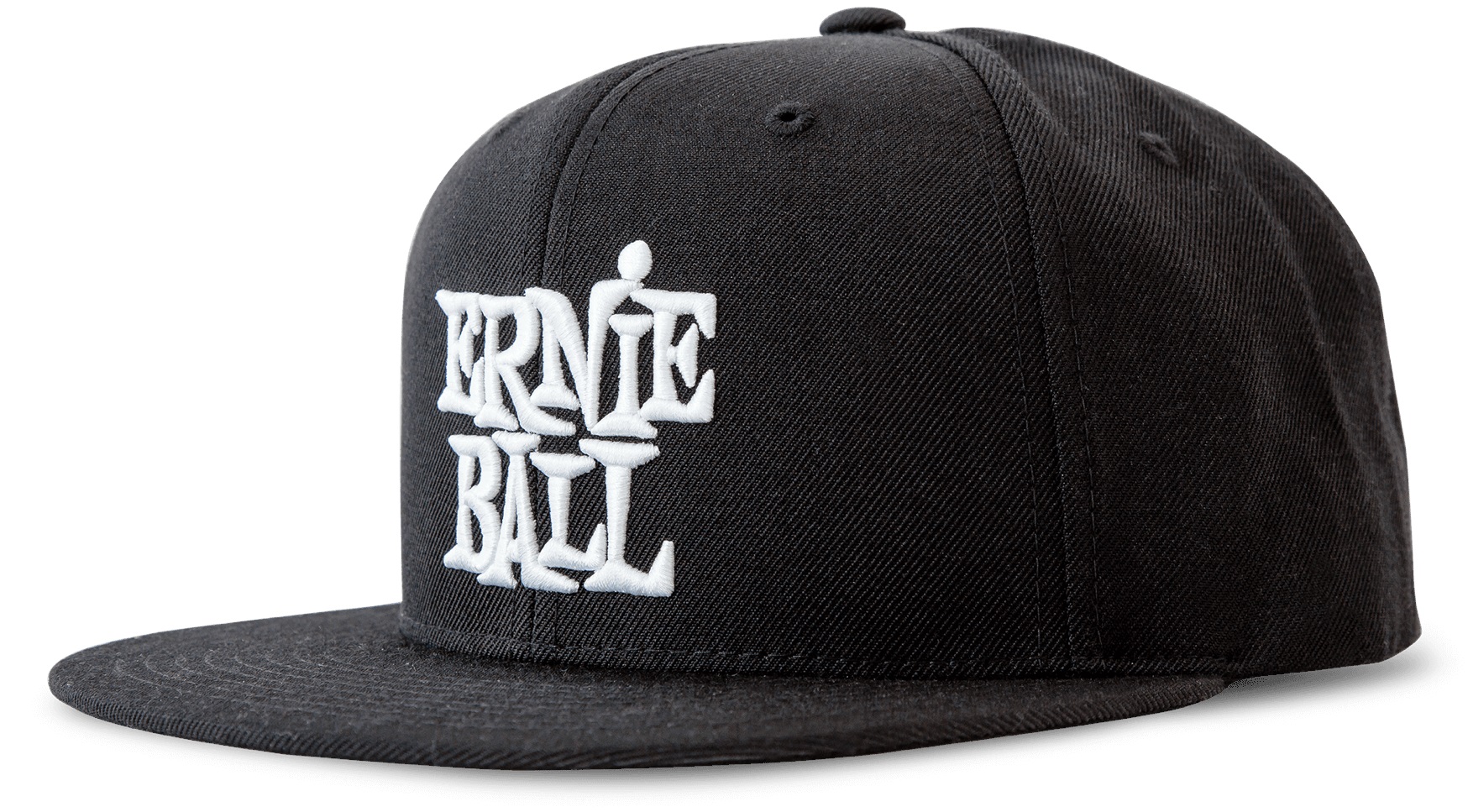 Ernie Ball Stacked Logo Hat Black