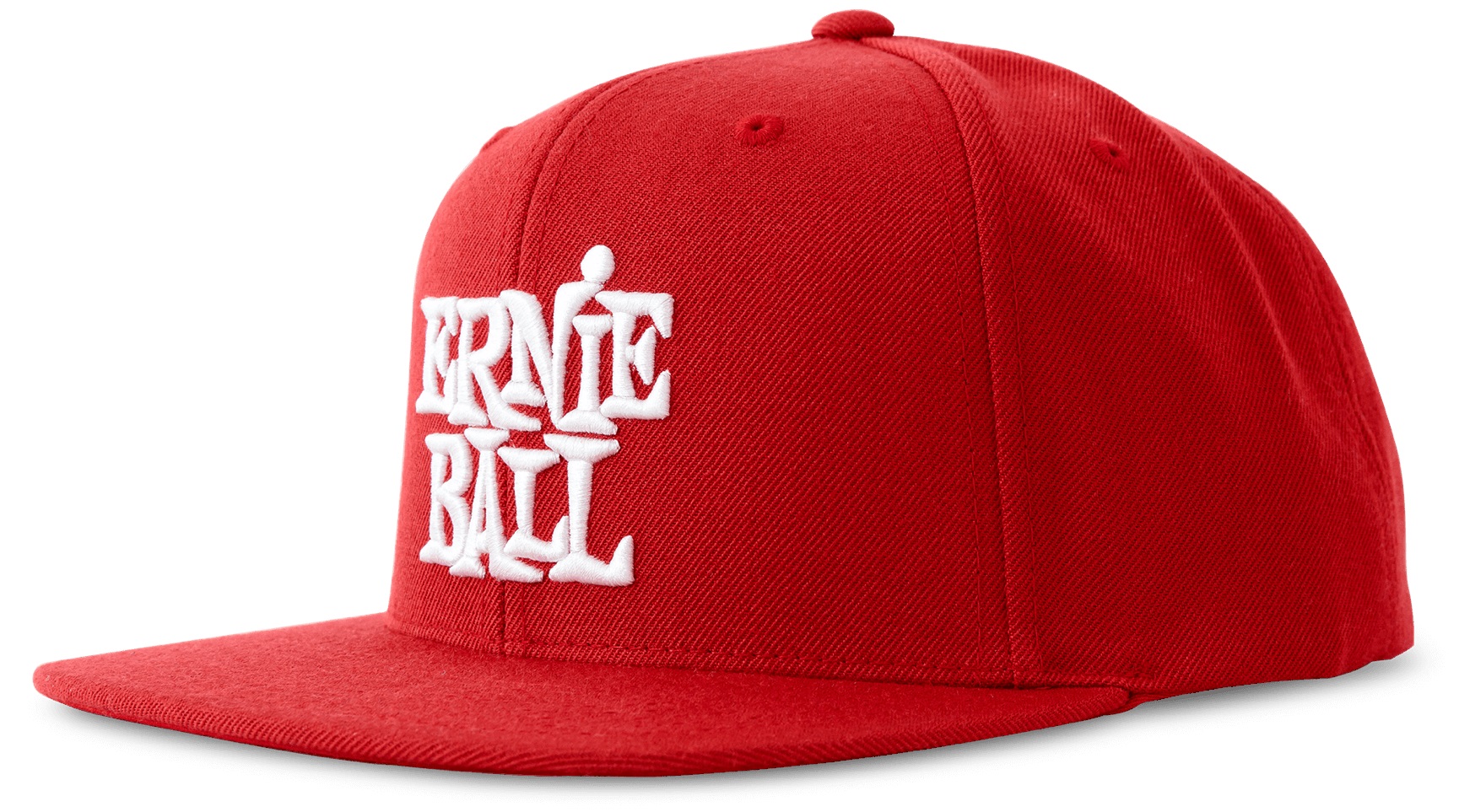 Ernie Ball Stacked Logo Hat Red