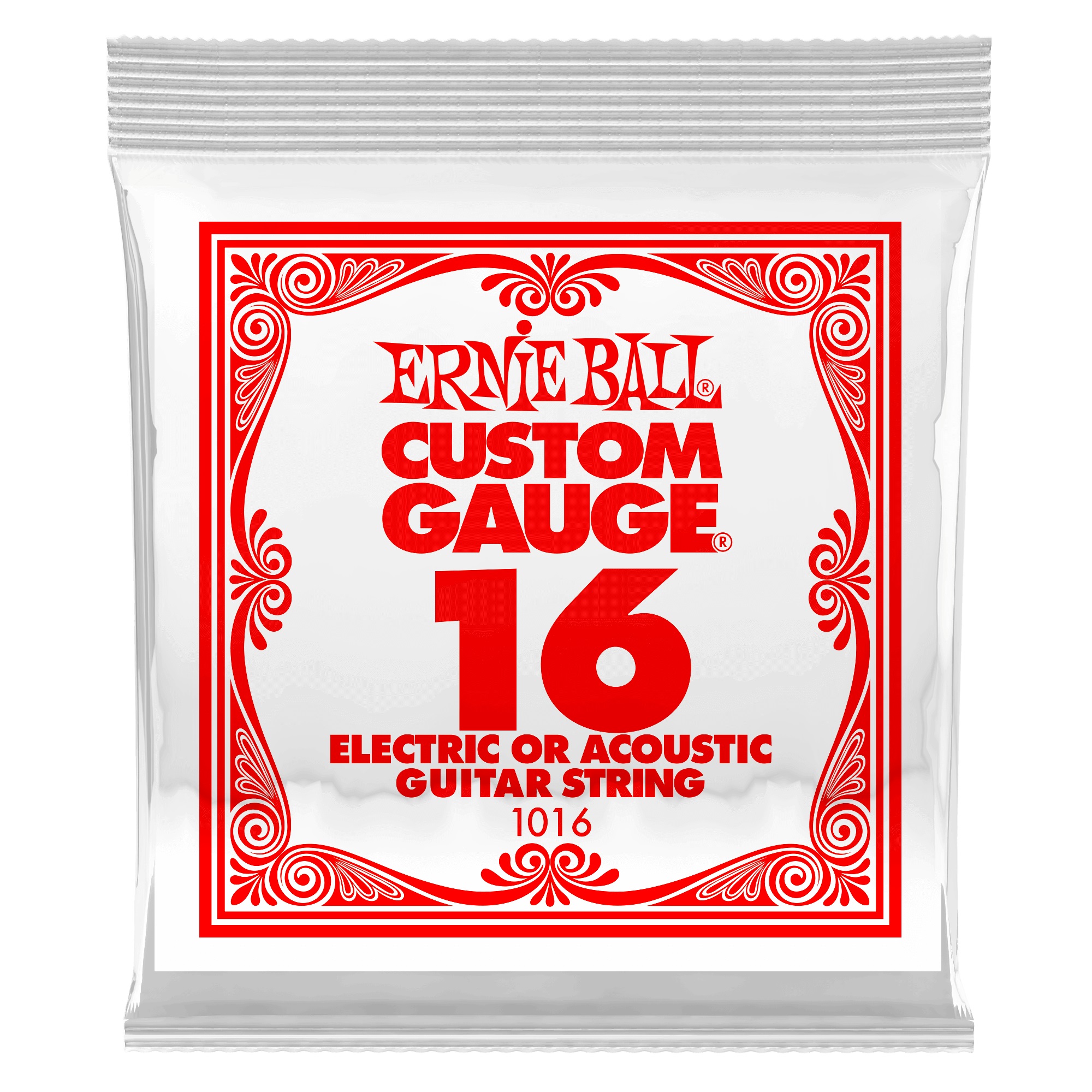 Ernie Ball 1028 Plain Steel Single .016